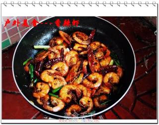 户外美食1---香辣虾的做法步骤：8