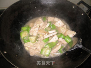家乡菜--水瓜焖芋头的做法步骤：5