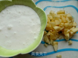 果香嫩滑----苹果奶油布丁的做法步骤：6