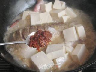 白鱼烧豆腐的做法步骤：7