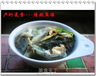 户外美食6---清炖鱼汤的做法步骤：7