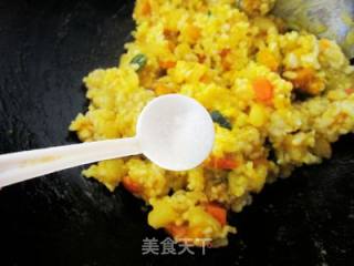 宝贝眼中的“汉堡包饭”的做法步骤：7