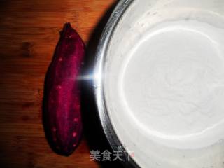 紫薯饼的做法步骤：1