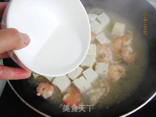 虾仁豆腐的做法步骤：8