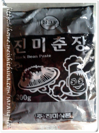 风味别样的李府韩式炸酱面짜장면~的做法步骤：2