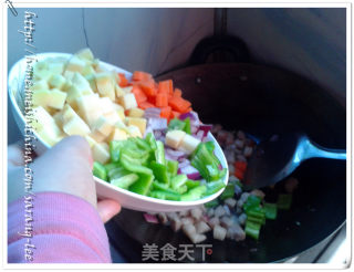 风味别样的李府韩式炸酱面짜장면~的做法步骤：7