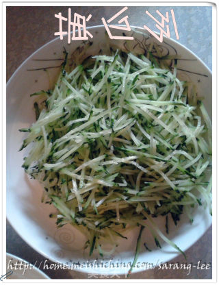 风味别样的李府韩式炸酱面짜장면~的做法步骤：13