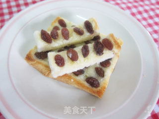 葡萄干吐司饼的做法步骤：10
