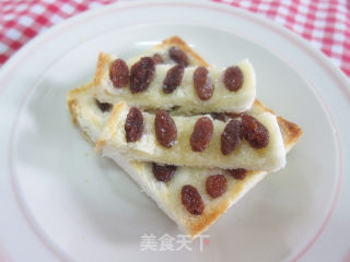 葡萄干吐司饼的做法步骤：11