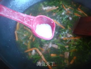 【南瓜的花样年华】雪菜肉丝南瓜面的做法步骤：15
