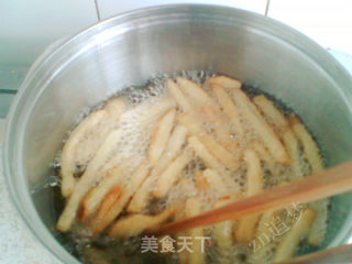 快速炸薯条的做法步骤：4