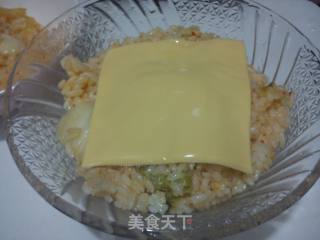 辣白菜炒饭的做法步骤：7