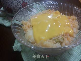 辣白菜炒饭的做法步骤：8