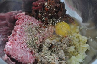 番茄肉丸子 与 奶香土豆泥的做法步骤：4