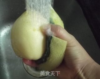 雪梨川贝炖冰糖的做法步骤：3