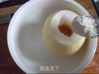 雪梨川贝炖冰糖的做法步骤：8