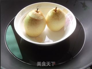 雪梨川贝炖冰糖的做法步骤：10