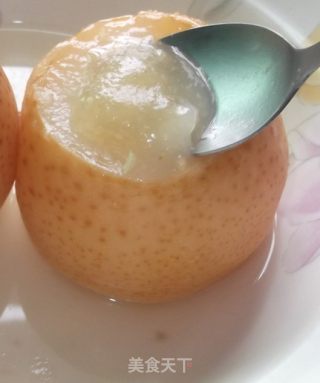 雪梨川贝炖冰糖的做法步骤：14