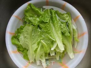 蚝油生菜的做法步骤：3