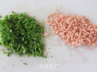火腿蛋烧握吐司的做法步骤：2