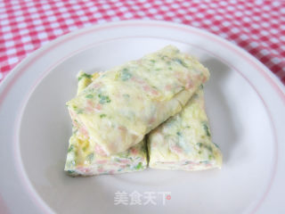 火腿蛋烧握吐司的做法步骤：9