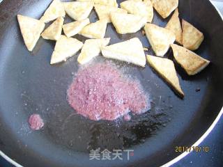 蟹籽酱烧豆腐的做法步骤：3