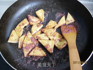 蟹籽酱烧豆腐的做法步骤：4