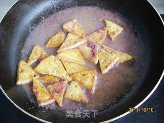 蟹籽酱烧豆腐的做法步骤：5