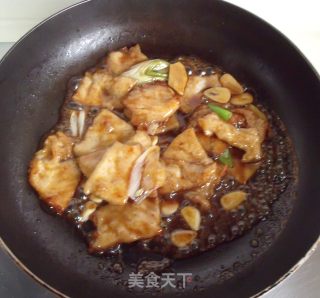 酸酸甜甜的开胃餐-----锅爆肉饭的做法步骤：9