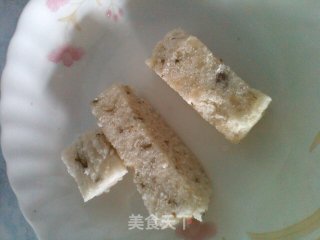 香煎重阳糕的做法步骤：1