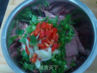 凉拌五香牛肉的做法步骤：3