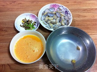 蛤蜊蒸蛋的做法步骤：3