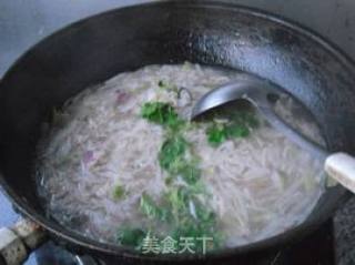 虾皮萝卜汤的做法步骤：7