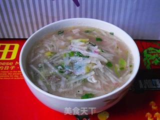 虾皮萝卜汤的做法步骤：8