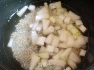 秋季健康饮食--冬瓜薏米粥的做法步骤：7