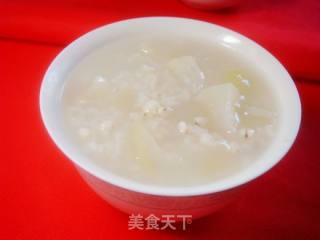 秋季健康饮食--冬瓜薏米粥的做法步骤：9