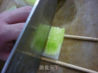 冬瓜菊花的做法步骤：4