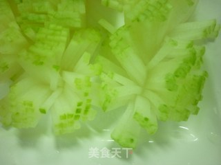 冬瓜菊花的做法步骤：6