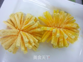 冬瓜菊花的做法步骤：8