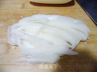 清炒藕丝的做法步骤：3