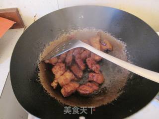 茶树菇红烧肉的做法步骤：7