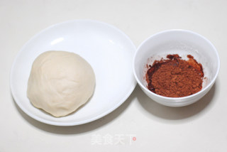 可可蜜豆双色土司（汤种）的做法步骤：5
