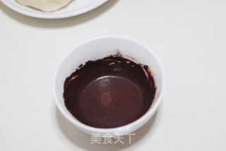 可可蜜豆双色土司（汤种）的做法步骤：6