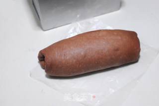 可可蜜豆双色土司（汤种）的做法步骤：11