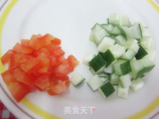 蔬菜沙拉吐司卷的做法步骤：3