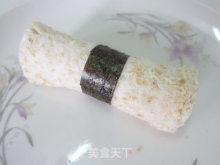蔬菜沙拉吐司卷的做法步骤：12