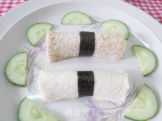 蔬菜沙拉吐司卷的做法步骤：13