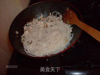 炒米粉的做法步骤：6