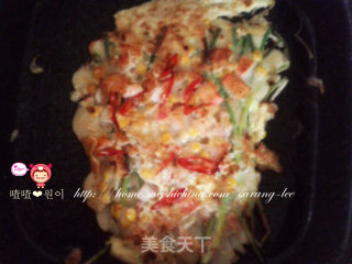 鲜味十足的韩式海鲜葱饼 해물파전的做法步骤：4