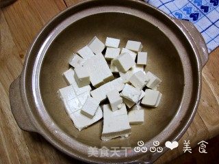 鸡肉豆腐味增锅的做法步骤：6